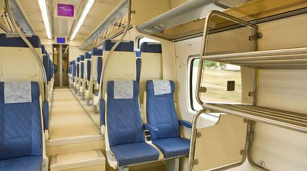 Tren Renfe interior